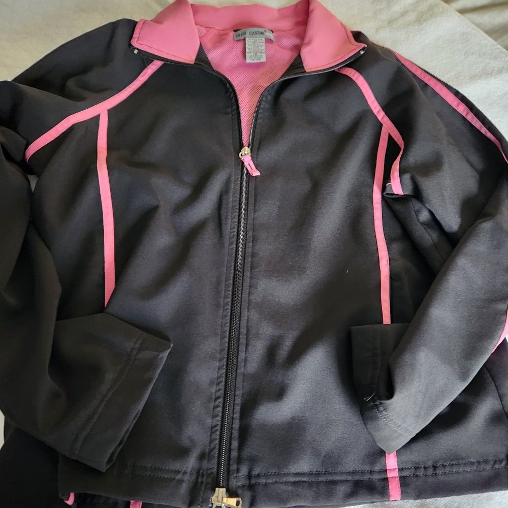 Women's oleg Cassini light weight jacket size medium